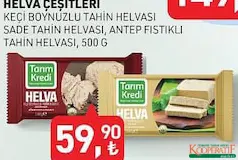 TARIM KREDİ HELVA ÇEŞİTLERİ 500 G TARIM KREDİ HELVA ÇEŞİTLERİ 500 G
